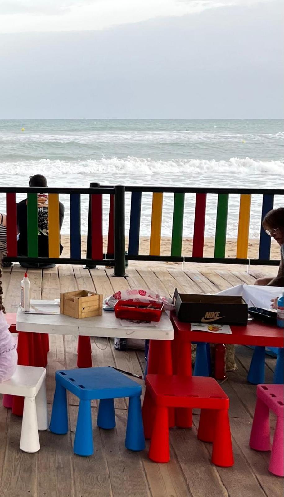 Acogedor Y Amplio Apartamento Familiar A Pie De Playa Калафелл Экстерьер фото